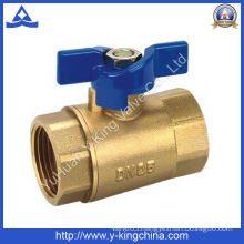 Forged Brass Ball Valve with Zinc Handle (YD-1016)